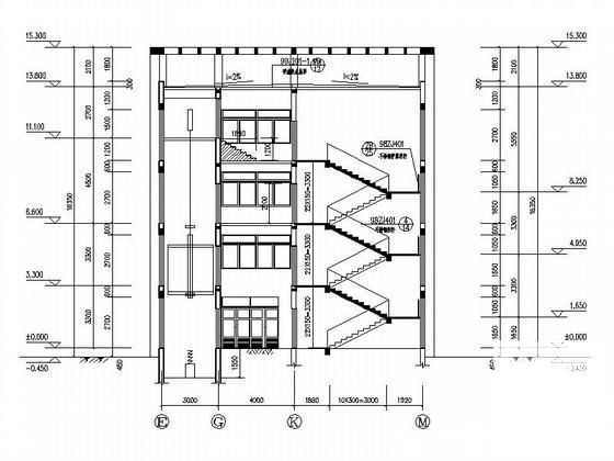 3层传染病房建筑施工CAD图纸(卫生间大样图) - 1