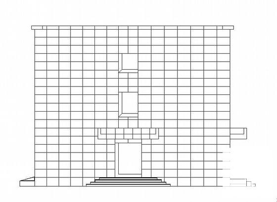 医院附属办公楼及门房室外建筑装修CAD施工图纸(节点大样图) - 4