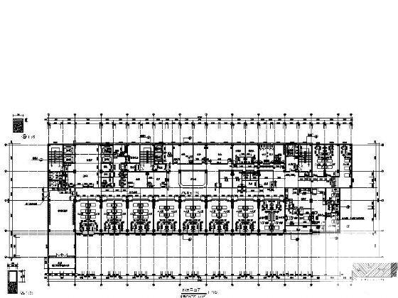 13层医院病房楼建筑CAD施工图纸 - 2