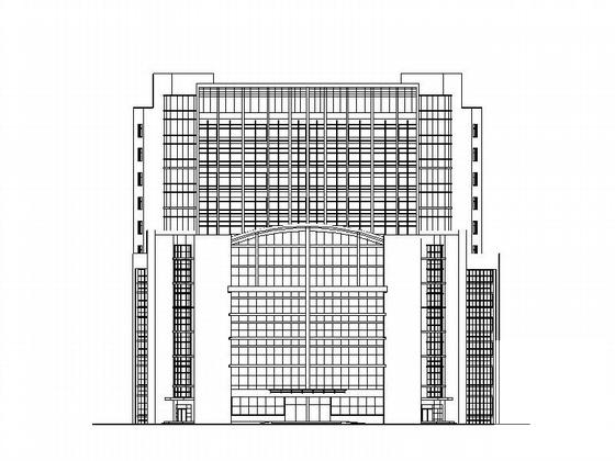 18层人民医院门诊楼改扩建建筑施工CAD图纸 - 5