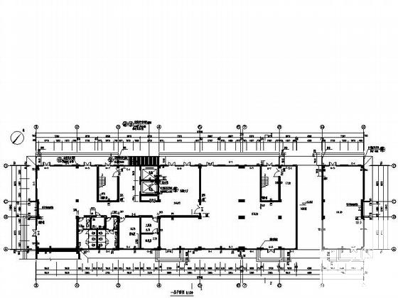 5层中医医院综合楼建筑施工CAD图纸 - 2