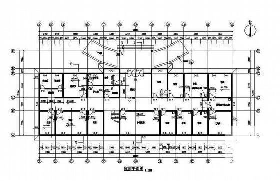 乡卫生院3层综合楼建筑施工CAD图纸（附带效果图纸） - 1