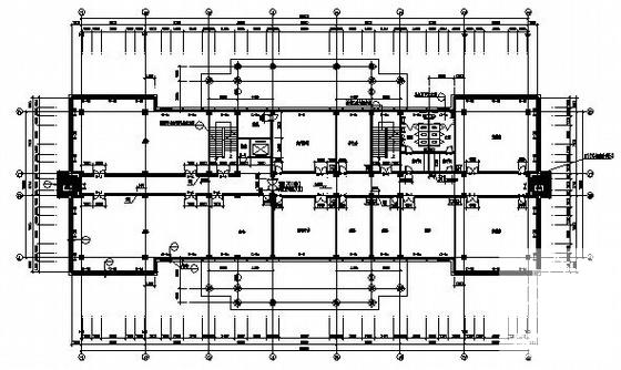 欧式7层医院诊疗楼建筑施工CAD图纸(卫生间详图) - 1