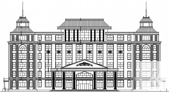 欧式7层医院诊疗楼建筑施工CAD图纸(卫生间详图) - 3