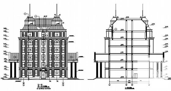 欧式7层医院诊疗楼建筑施工CAD图纸(卫生间详图) - 4