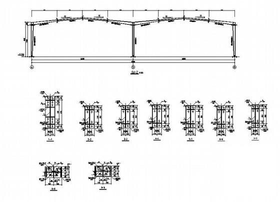 钢结构厂房建筑图纸 - 4