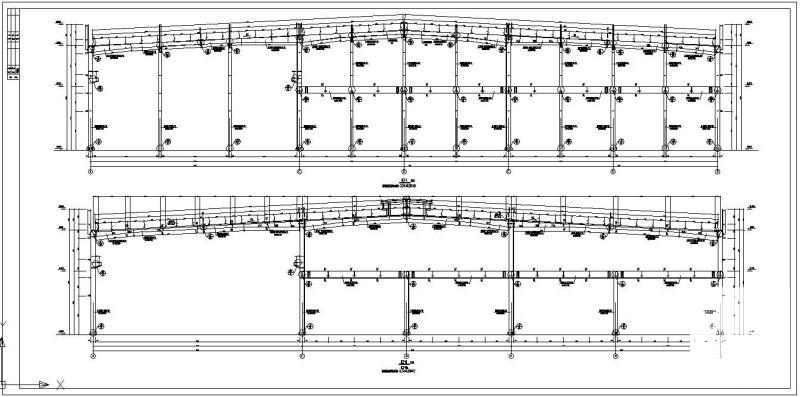 轻钢结构厂房施工图 - 3