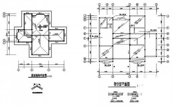 别墅全套建筑施工图 - 2