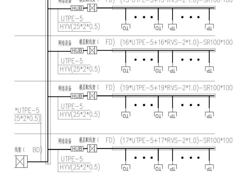 医院电气施工图纸 - 4