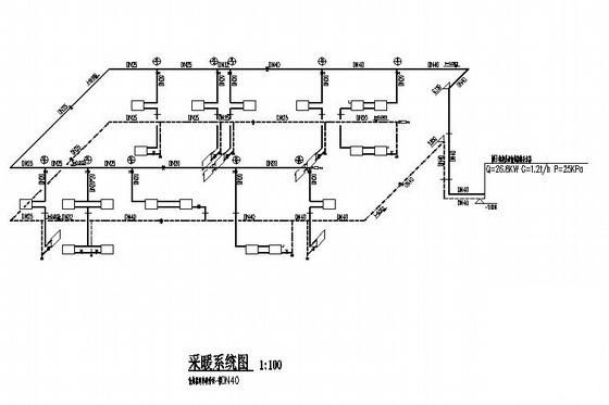 办公楼采暖图纸 - 2