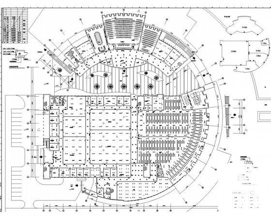 32000平米地上5层图纸书馆强弱电施工图纸 - 1