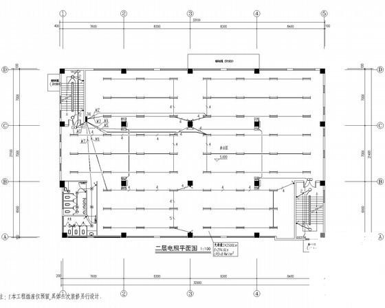 8925平米3层汽车4S店强弱电施工图纸 - 2