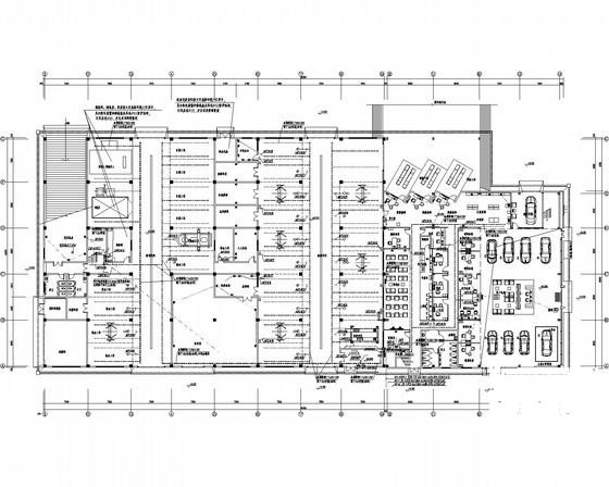 8925平米3层汽车4S店强弱电施工图纸 - 3