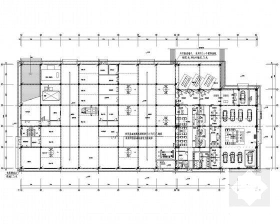 8925平米3层汽车4S店强弱电施工图纸 - 5