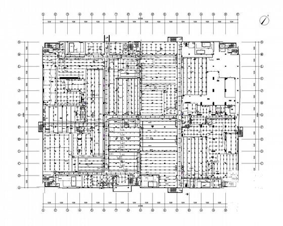 173700平米3层厂房强电系统施工图纸 - 1