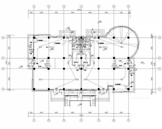 1420平米两层研发及设备用房强电系统施工图纸 - 4