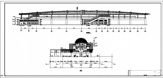 钢结构雨棚设计图纸 - 1