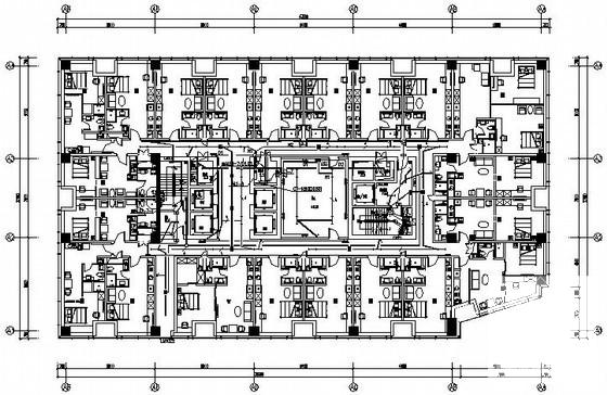 29层商住两用楼强电系统施工图纸（车库） - 1