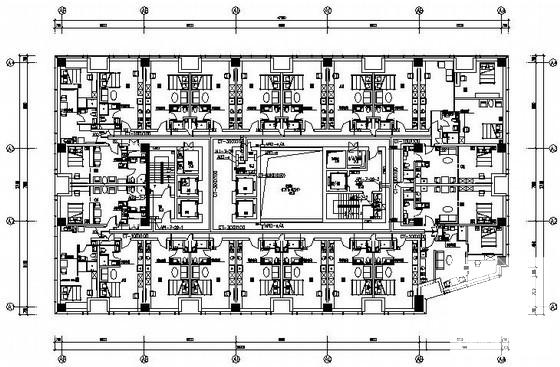 29层商住两用楼强电系统施工图纸（车库） - 2