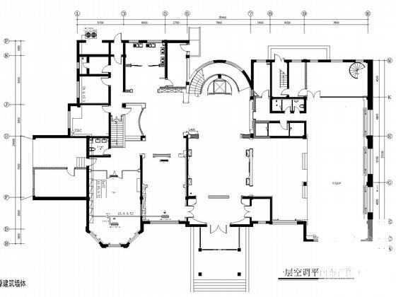 别墅建筑施工图纸 - 1