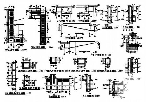 地下车库建筑图纸 - 2