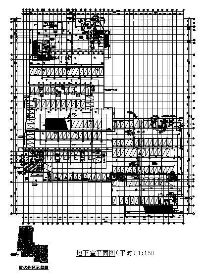 地下车库建筑图纸 - 3