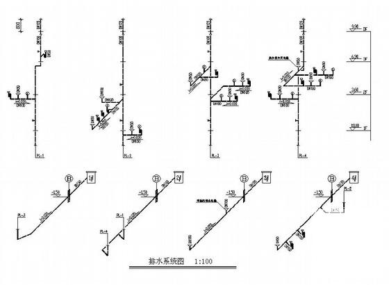 国内3层综合浴池水暖大样图 - 2