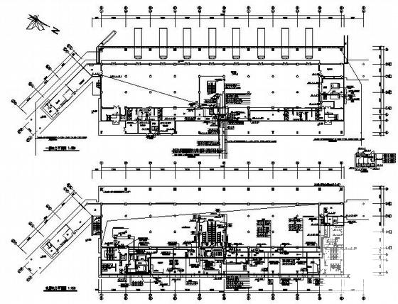 8561平米两层机场候机厅电气施工图纸 - 1