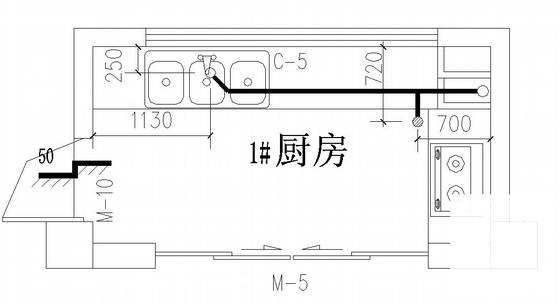 商住楼给排水图纸 - 3