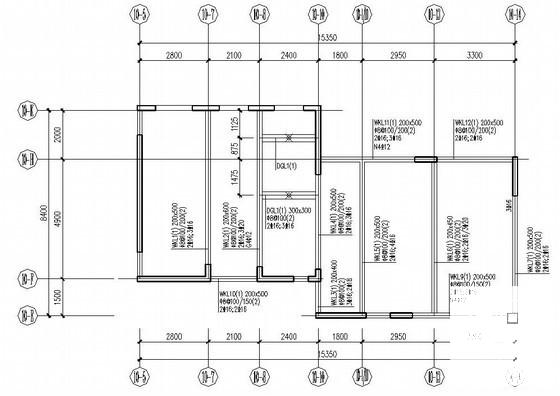 西北地区24层剪力墙住宅楼结构设计施工图纸 - 3