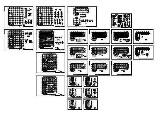 建筑结构施工图图纸 - 4