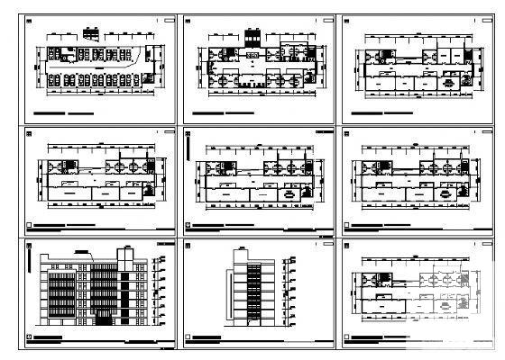 小学教学楼建筑设计 - 3