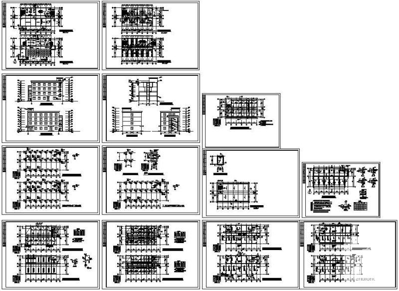 框架结构结构施工图 - 1