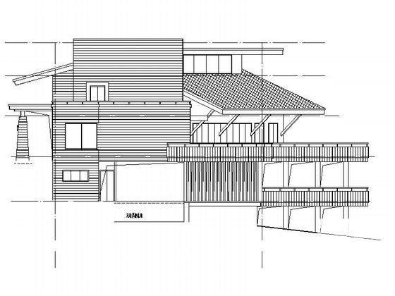 会所施工建筑图纸 - 5