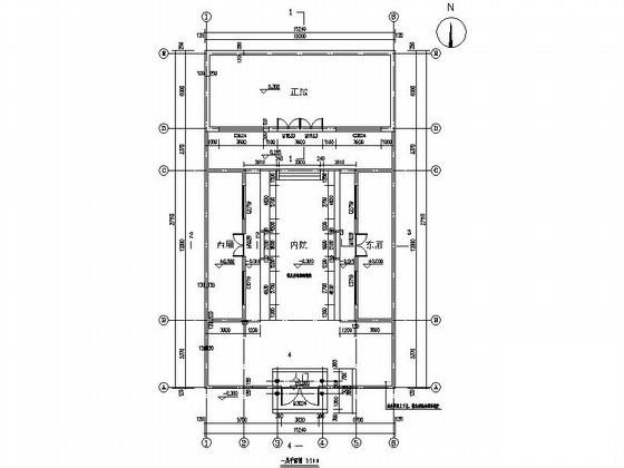 庙宇建筑图纸 - 3