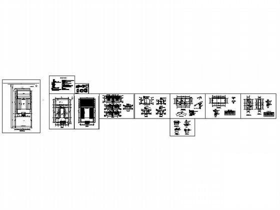 庙宇建筑图纸 - 4