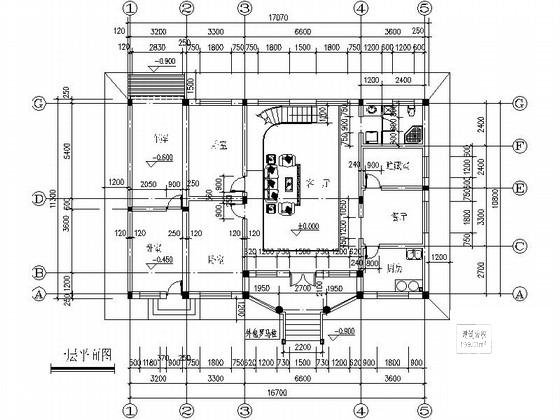 别墅设计施工图纸 - 3