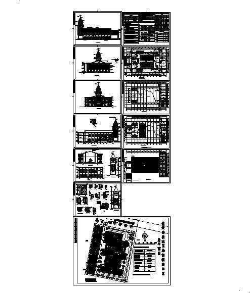 基督教堂建筑图纸 - 4