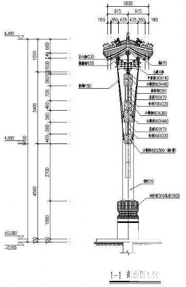 建筑立面设计图纸 - 2