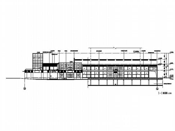 会所施工建筑图纸 - 2