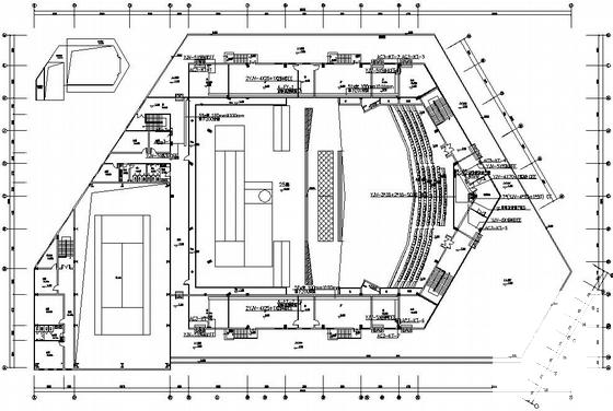 3层剧场电气施工图纸 - 1