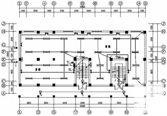 6层底商住宅楼电气施工图纸（三级负荷） - 1