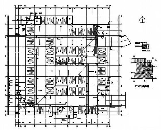 地下车库建筑图纸 - 3