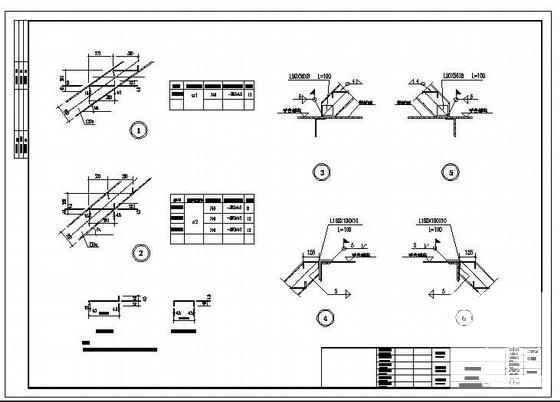 钢梯结构施工图 - 3
