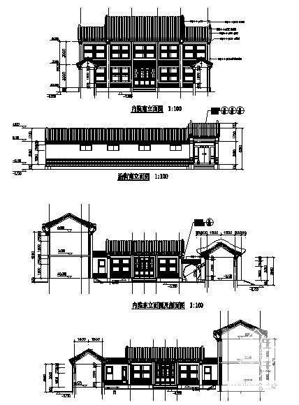 四合院建筑图纸 - 3