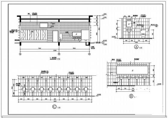 公共厕所施工图纸 - 3