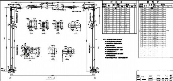 钢架结构大样图 - 1