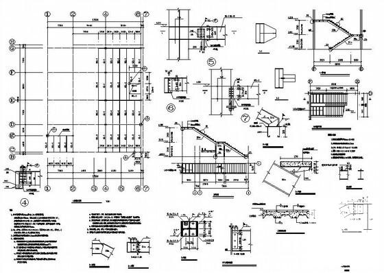 钢结构设计施工图纸 - 3