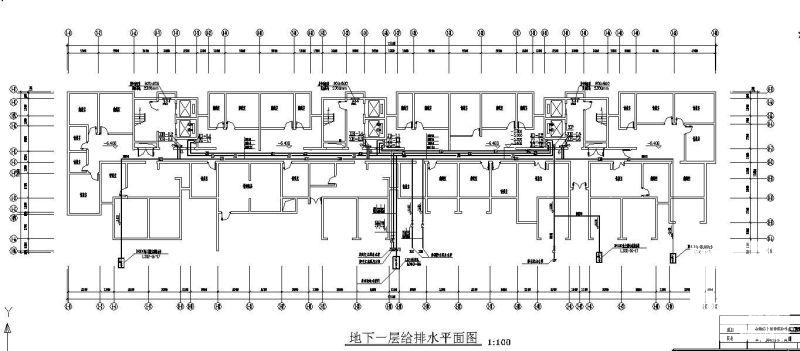 建筑给排水设计图纸 - 1