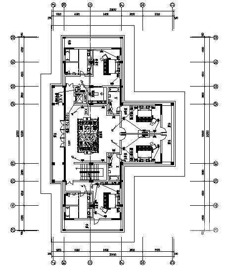 1636平米地上3层住宅楼电气施工图纸 - 2